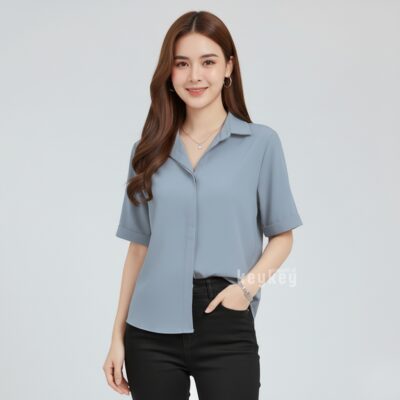 CLASSY DUSTY BLUE